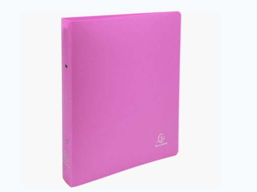 Picture of EXACOMPTA 2 RING FILE SOFT 30MM PINK